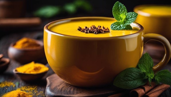 Healthy Cup of Turmeric tea