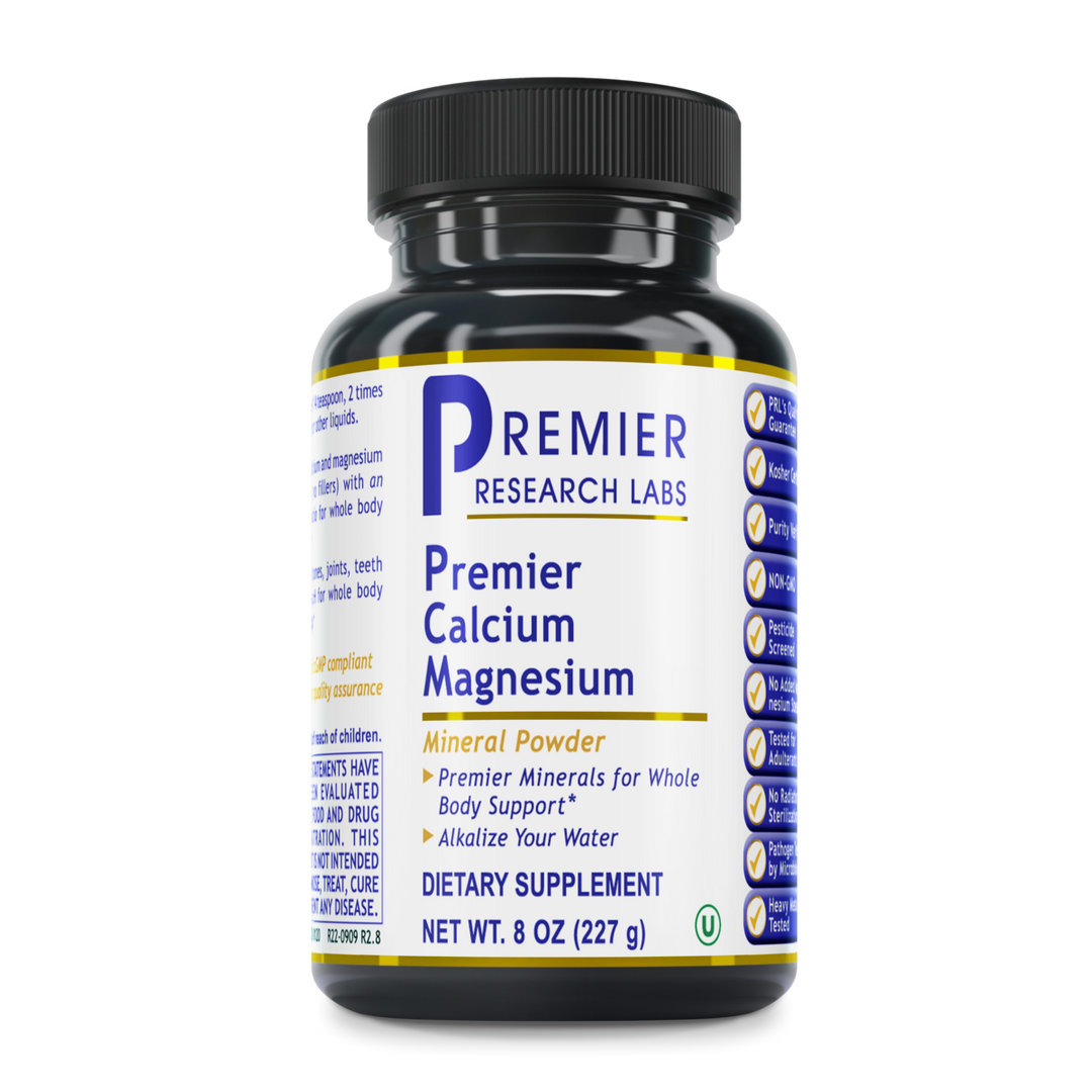 Calcium Magnesium, Premier (8 oz Powder)