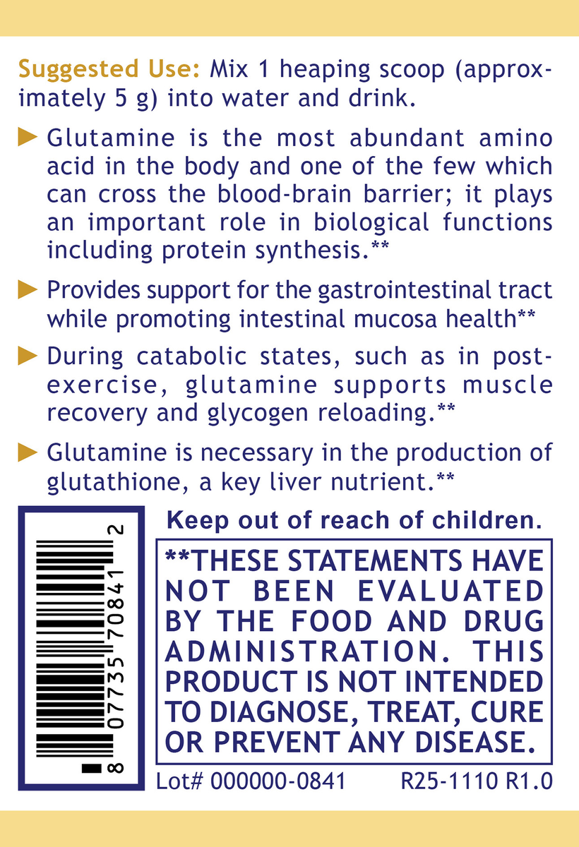Glutamine Powder, Premier