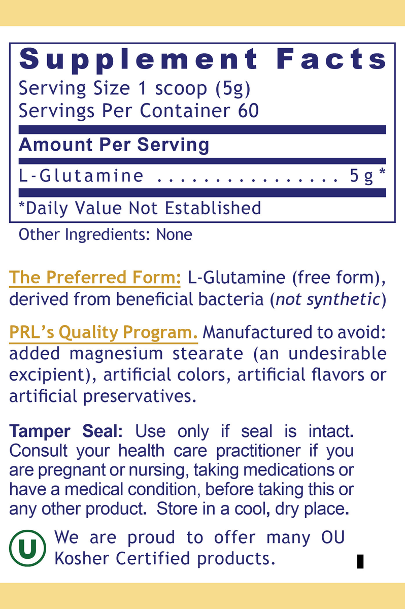 Glutamine Powder, Premier