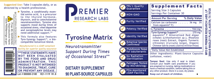 Tyrosine Matrix