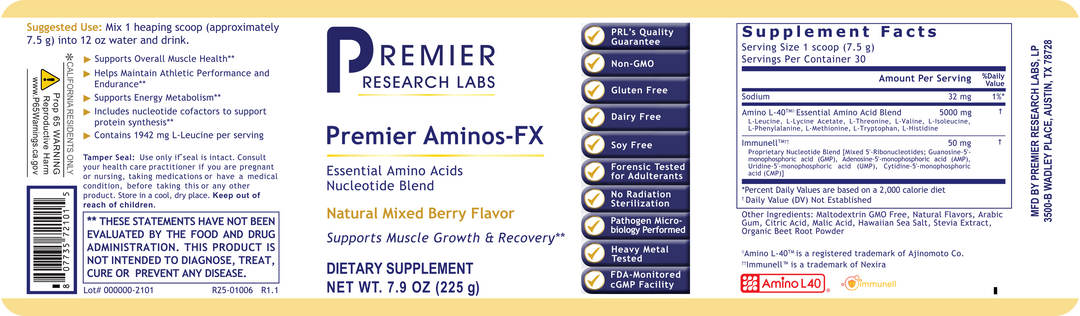 Aminos-FX, Premier (Berry)