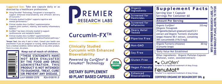 Curcumin-FX™ - 60 capsules