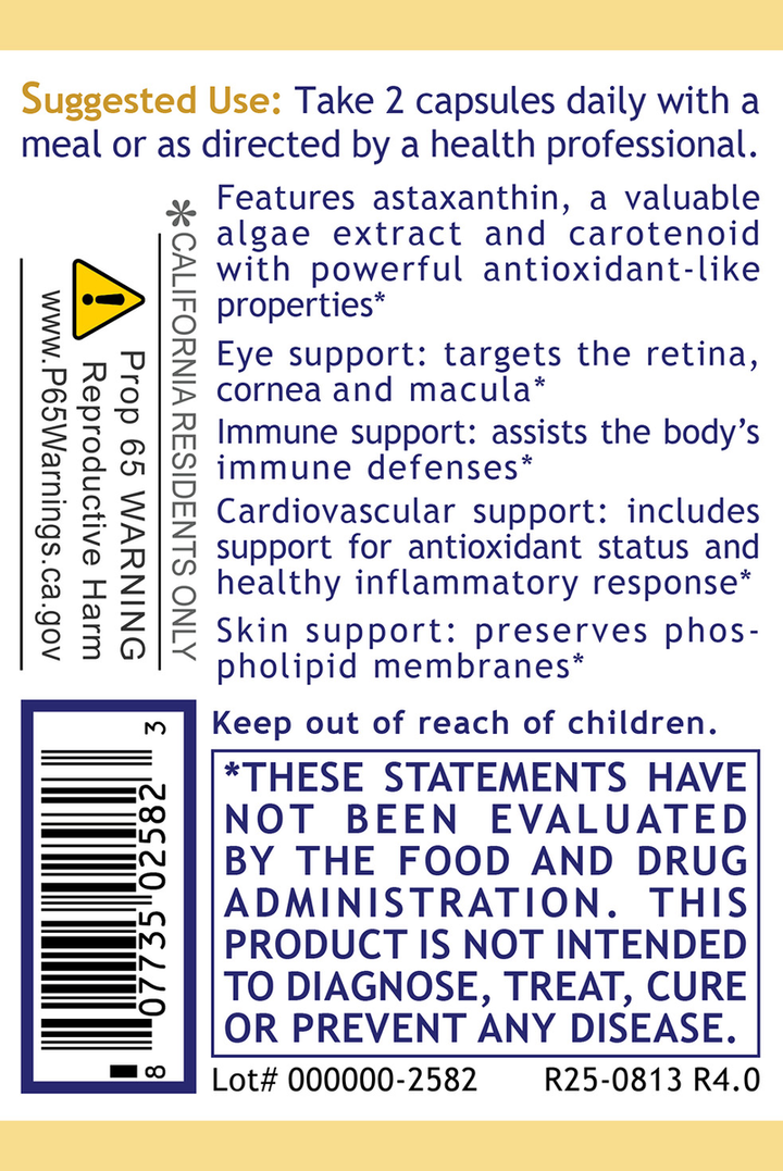 Astaxanthin Complex, Premier