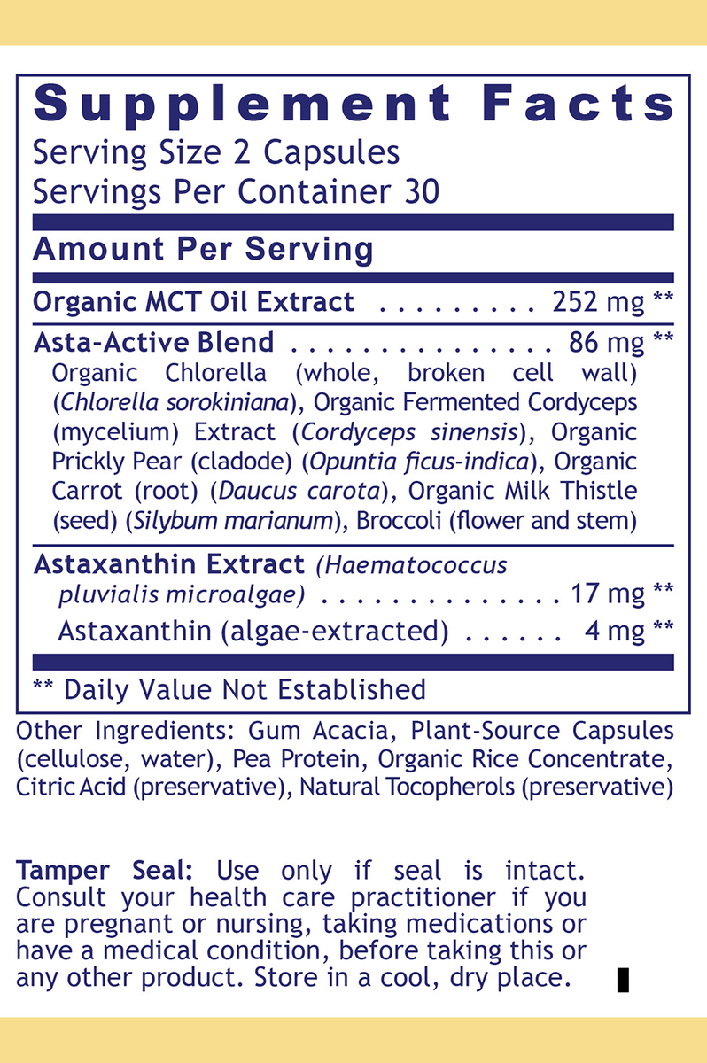 Astaxanthin Complex, Premier