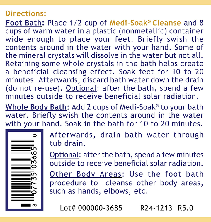 Medi-Soak® Cleanse