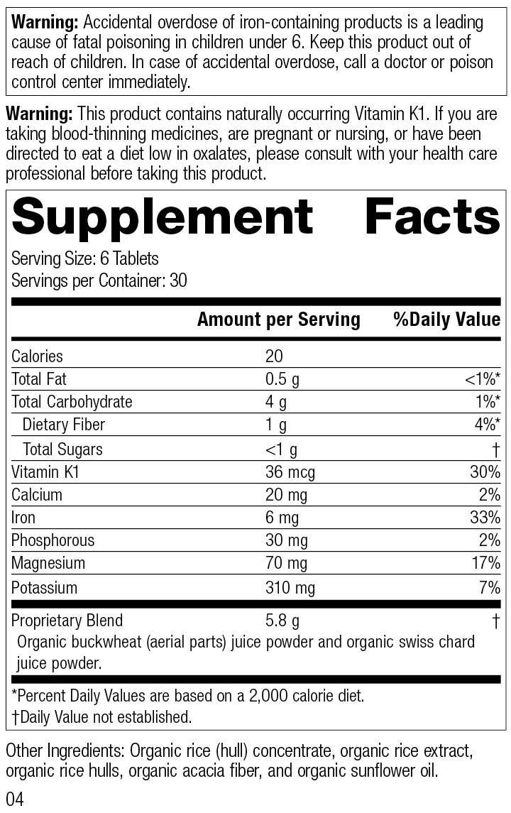 E-Z Mg™ Tablets, Rev 03 Supplement Facts