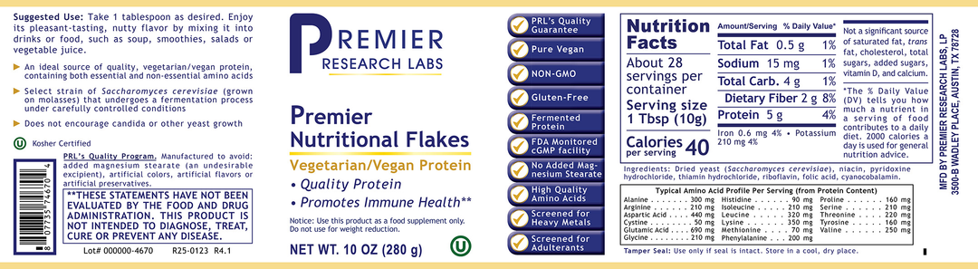Nutritional Flakes, Premier - Discontinued