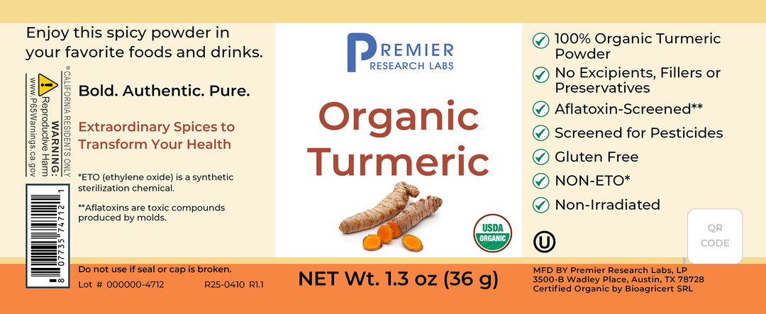 Organic Turmeric Spice Powder