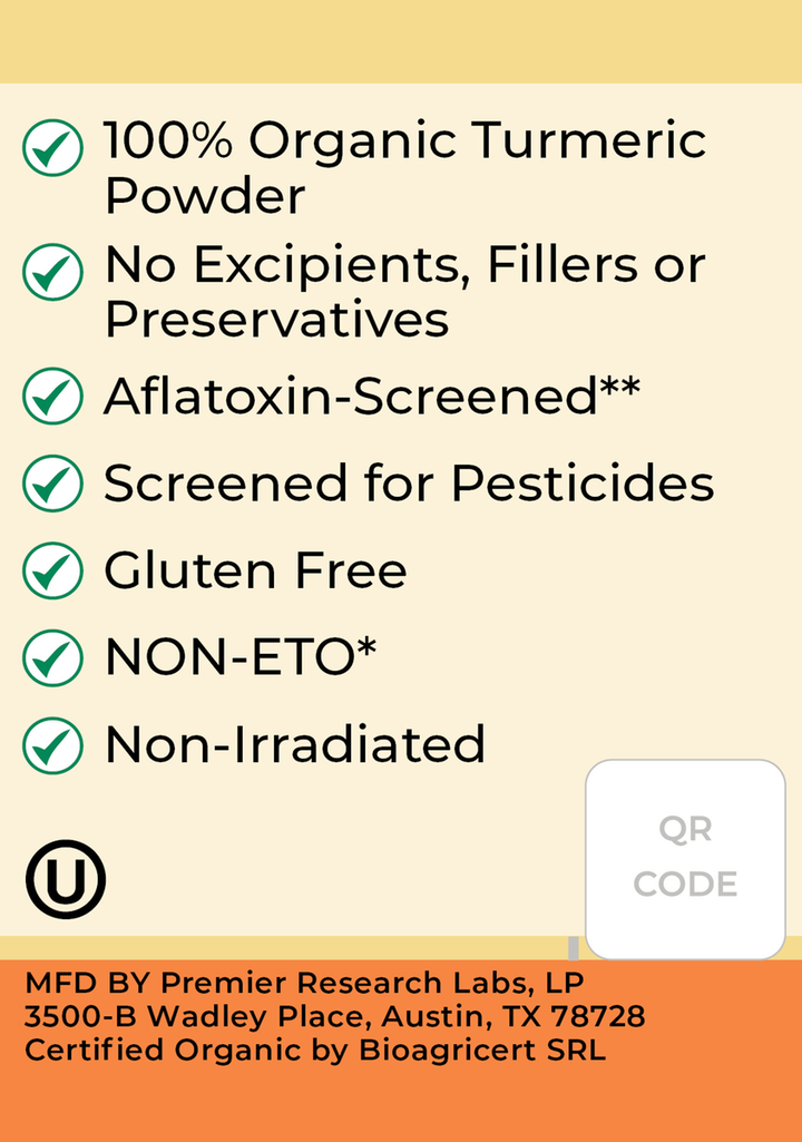 Organic Turmeric Spice Powder
