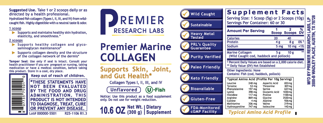 Collagen, Premier Marine