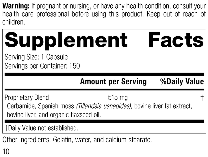 Super-EFF®, 150 Capsules, Rev 10 Supplement Facts