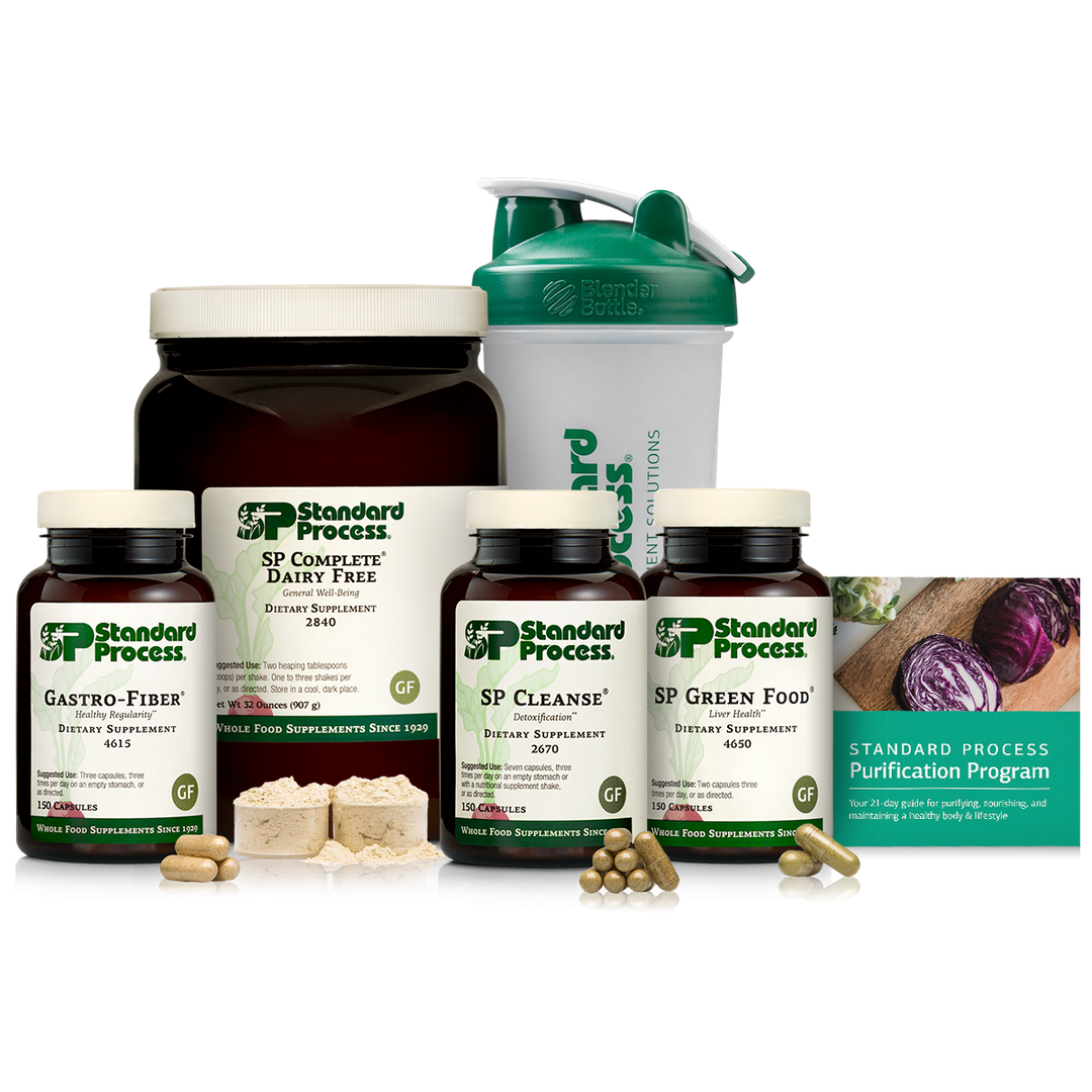 Purification Product Kit with SP Complete® Dairy Free and Gastro-Fiber®, 1 Kit With SP Complete Dairy Free and Gastro-Fiber